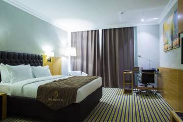 Улучшенный двухместный номер с 1 кроватью в Отеле Aidana Plaza Hotel